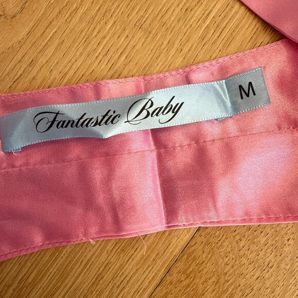 Fantastic Baby Halter Top Charmed Size M Pink - Picture 2 of 5